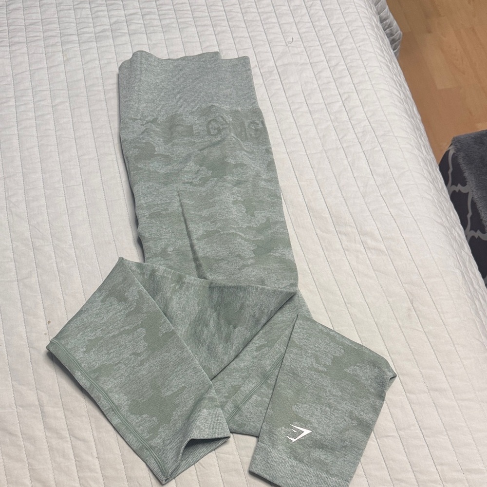 Gymshark Green Camo Leggings